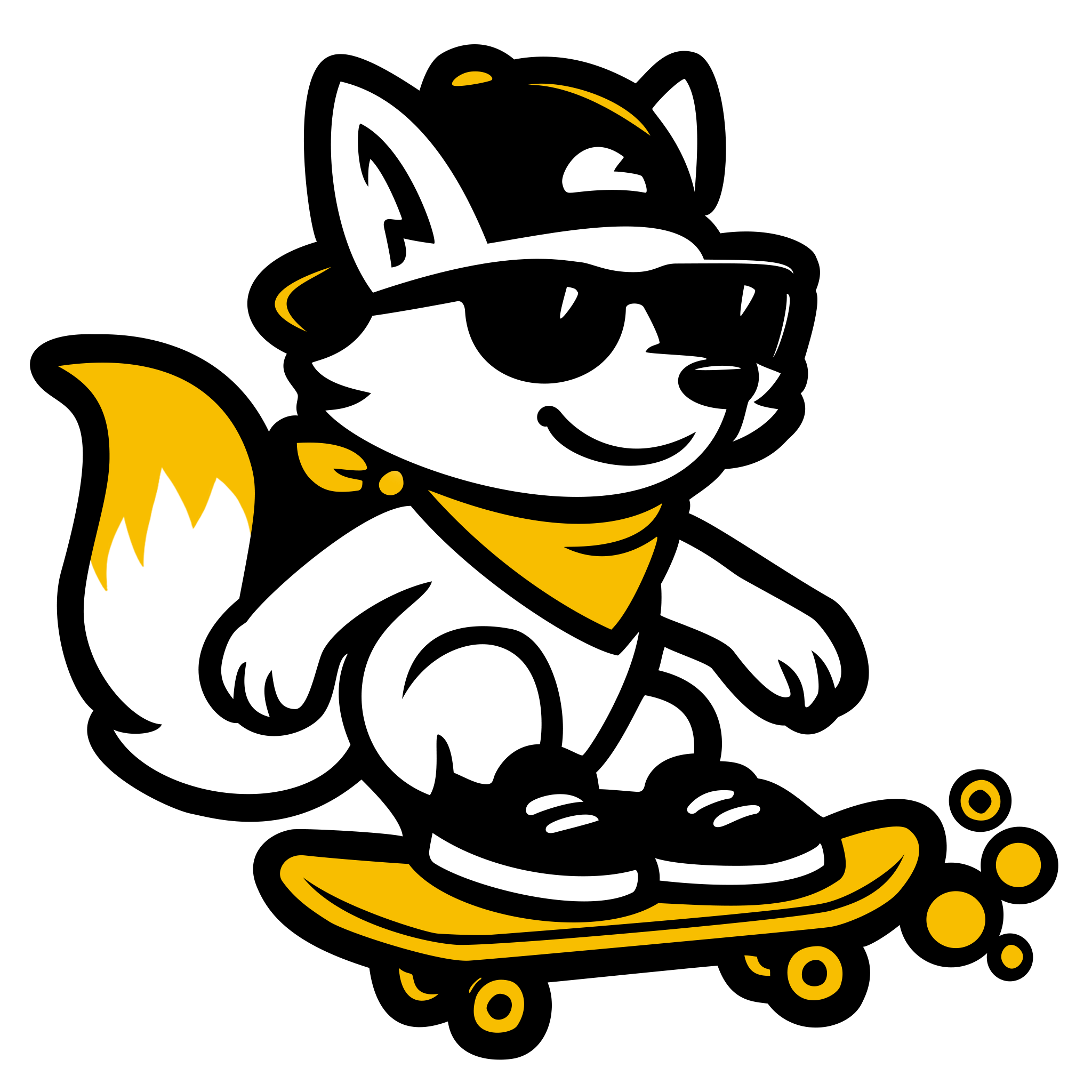 Fizzy Foxx logo lockup